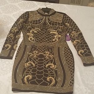 **2 for $45** Windsor beaded open back dress